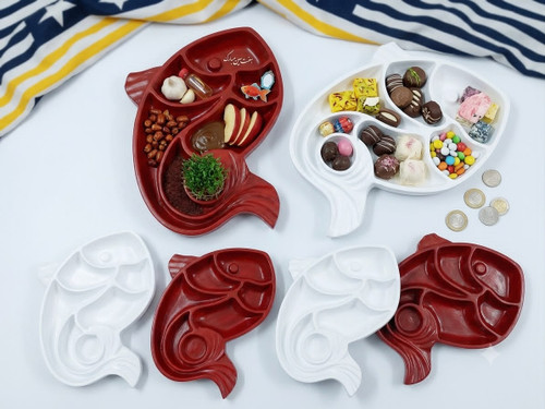 اردو خوری میو استون مدل ماهی 24*30